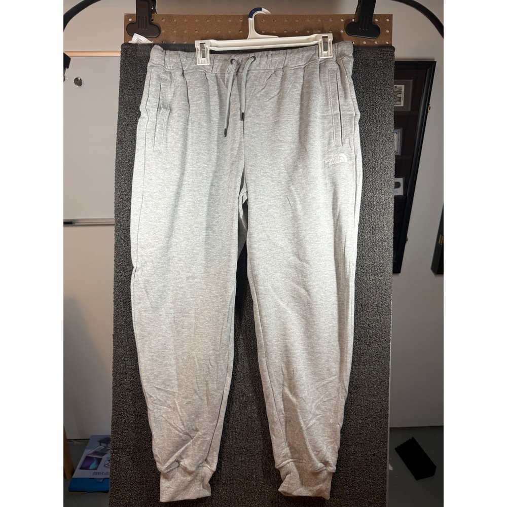 The North Face Joggers Womens Large Grey Circular Design Sweatpants NF0A7UJZ